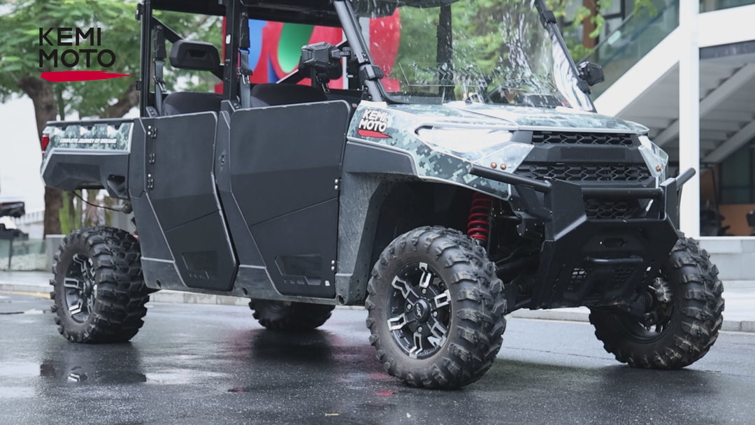 Aluminum Half Doors for Polaris Ranger Crew XP 1000 (2019-2026)