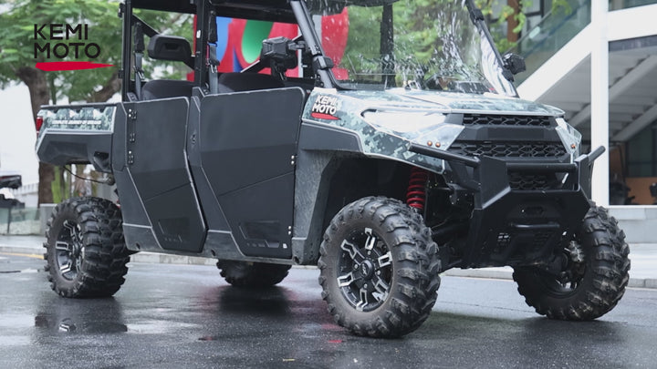Aluminum Half Doors for Polaris Ranger Crew XP 1000 (2019-2026)