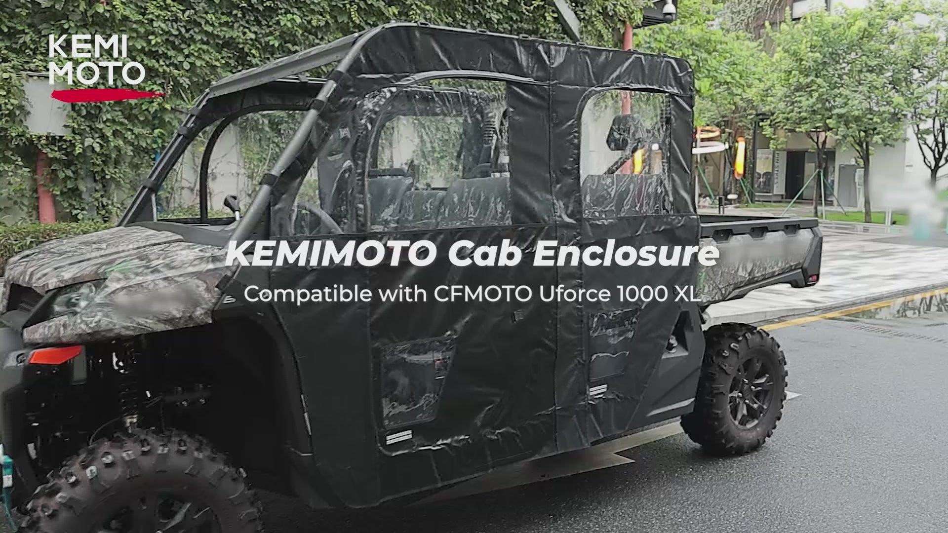 Soft Cab Enclosure Doors for CFMOTO UForce 1000XL