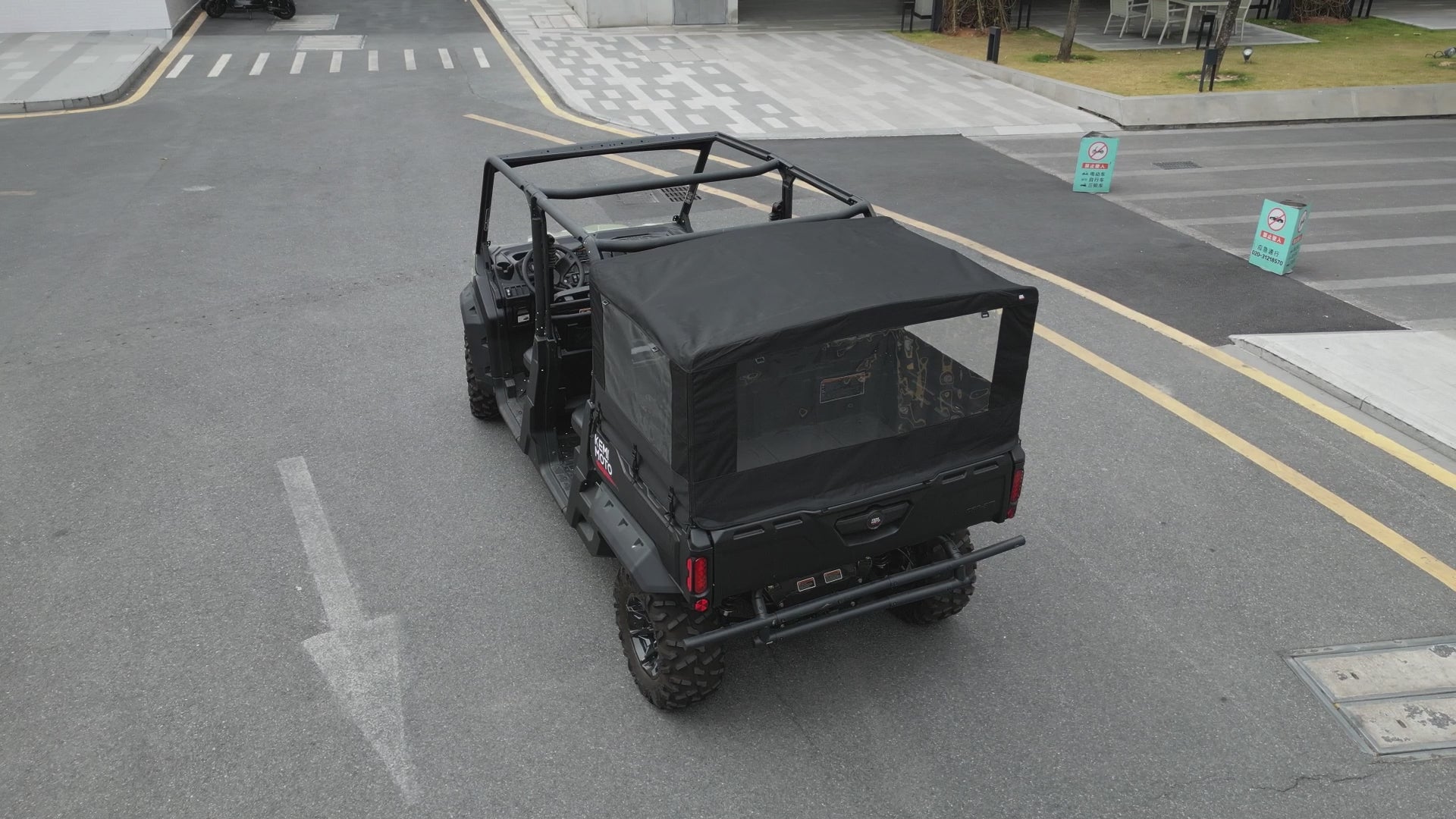 UTV Soft Cargo Camper Bed Cover for Can-Am Defender