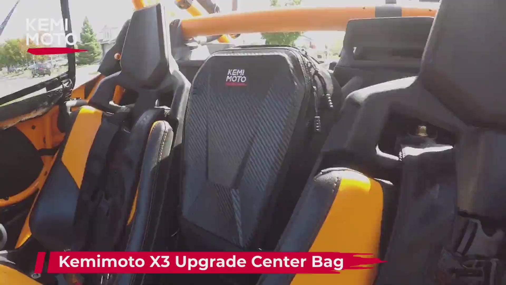 Center Shoulder Storage Bag for Can-Am Maverick X3/ X3 Max