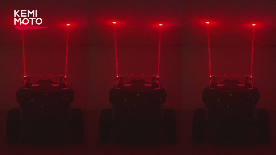 UTV Spot Beam Pod Lights w/ 1.5''-2'' Tube Clamp Kit for Can-Am Polaris CFMOTO