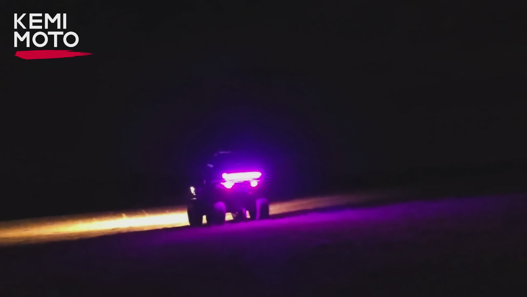 KEMIMOTO Midnight 80 32-inch 6-Speaker RGB UTV Sound Bar