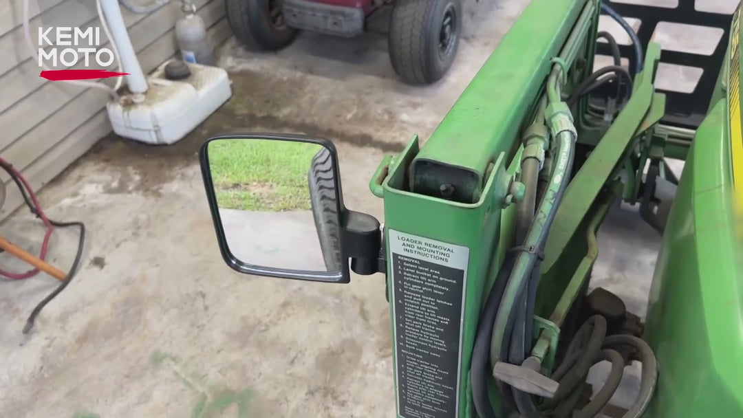 114Lbs Magnetic Side Mirrors for Tractors, Lawn Mover, UTV, ATV (1 pair)