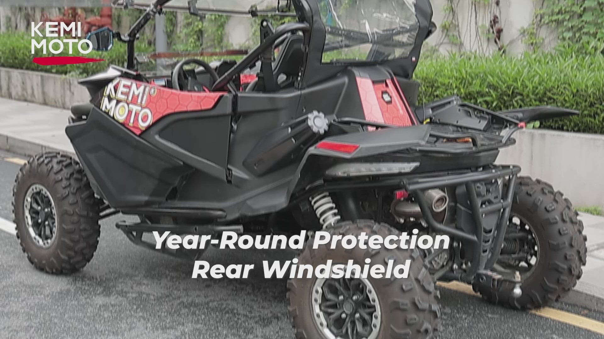 UTV Soft Rear Windshield for CFMOTO ZForce 950