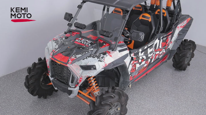 UTV Vent Windshield for Polaris RZR XP 1000 / XP 4 1000 / XP Turbo / XP 4 Turbo