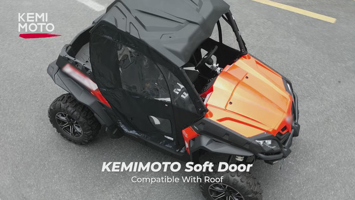 Soft Cab Enclosure Doors for CFmoto ZForce 500 | 800 | 1000