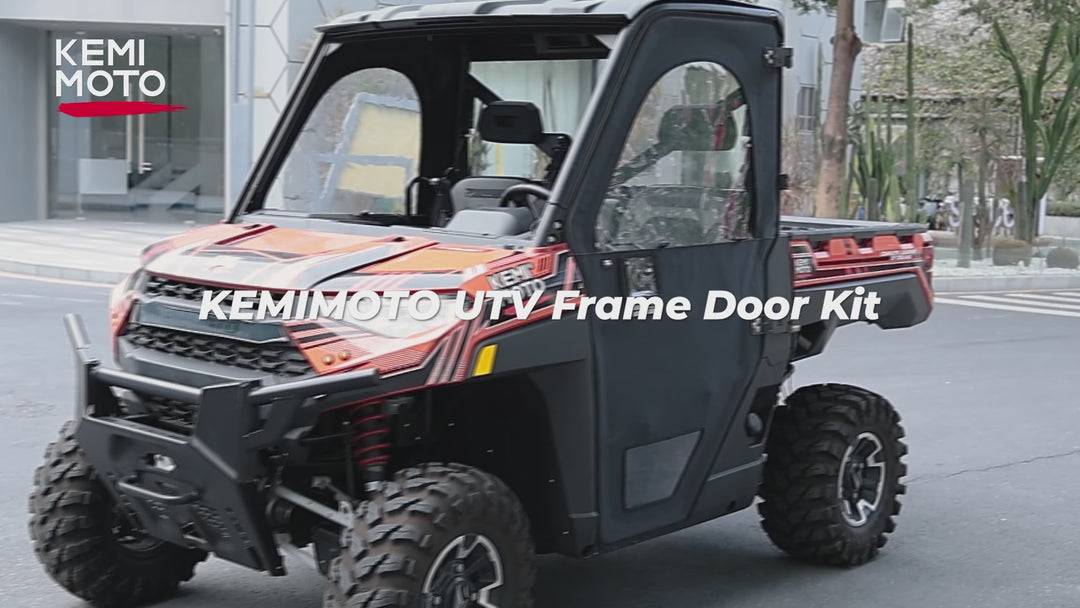 Full Doors with Steel Frame for Polaris Ranger 1000/ XP 1000 2018-2026