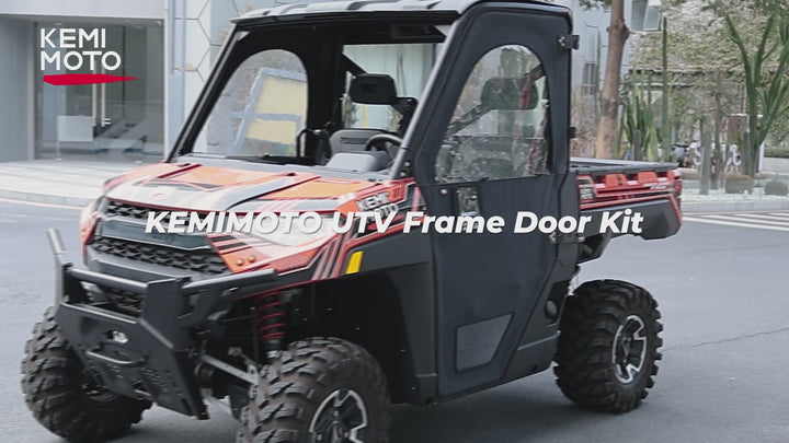 Full Doors with Steel Frame for Polaris Ranger 1000/ XP 1000 2018-2026
