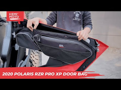 Front Door Bag with Removable Knee Pad for Polaris RZR PRO XP 2020-2023