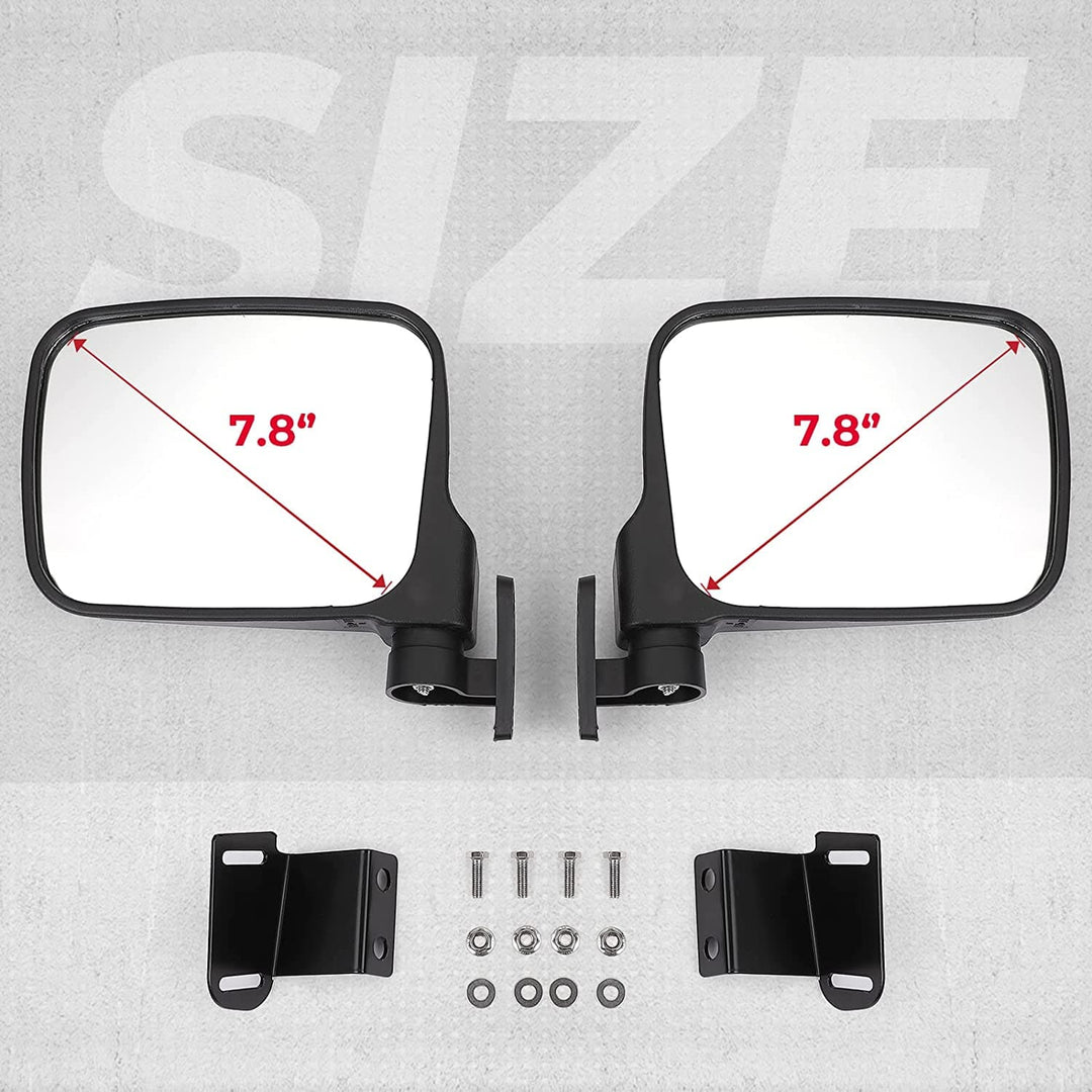 Ranger Side Mirrors for Polaris Ranger 500 570 900 - Kemimoto