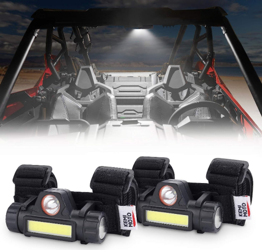 UTV Roll Bar Mount Interior Lights for 1.25''-2.0'' Roll bar