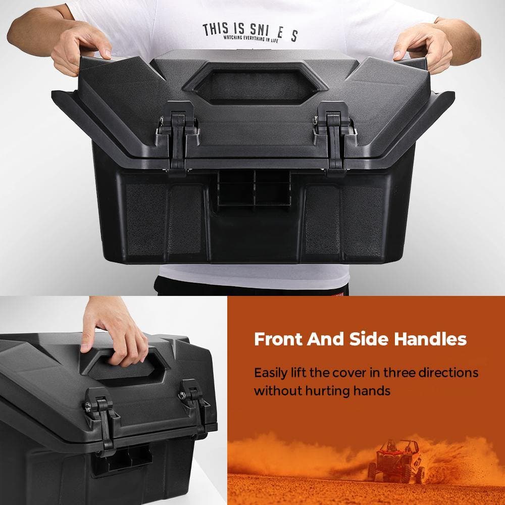 Storage Rear Cargo Box Compatible with 2021 2020 Polaris RZR PRO XP / 4 - KEMIMOTO