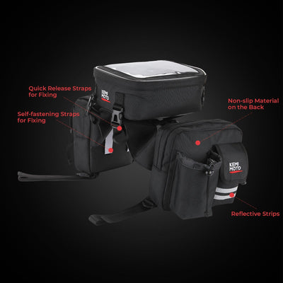 ATV Tank Top Bag Touch-Friendly Water-resistant Bag - KEMIMOTO