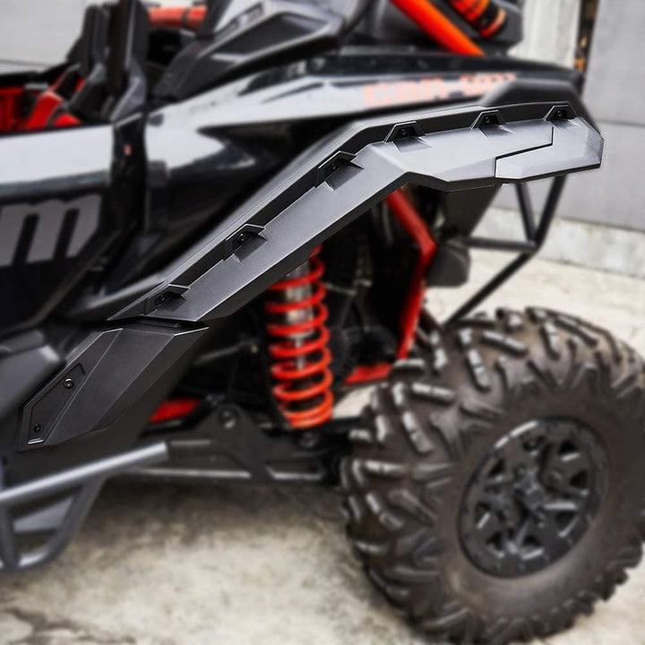 2017-2021 Can Am Maverick X3 / X3 Max Front and Rear Mud Fender Flares Guards (Only Ship to USA) - KEMIMOTO