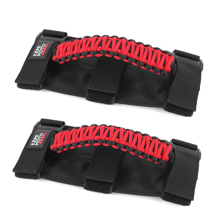 UTV Universal Heavy Duty Grips, Grab Handle Fit 1.5-2” Roll Bar - KEMIMOTO