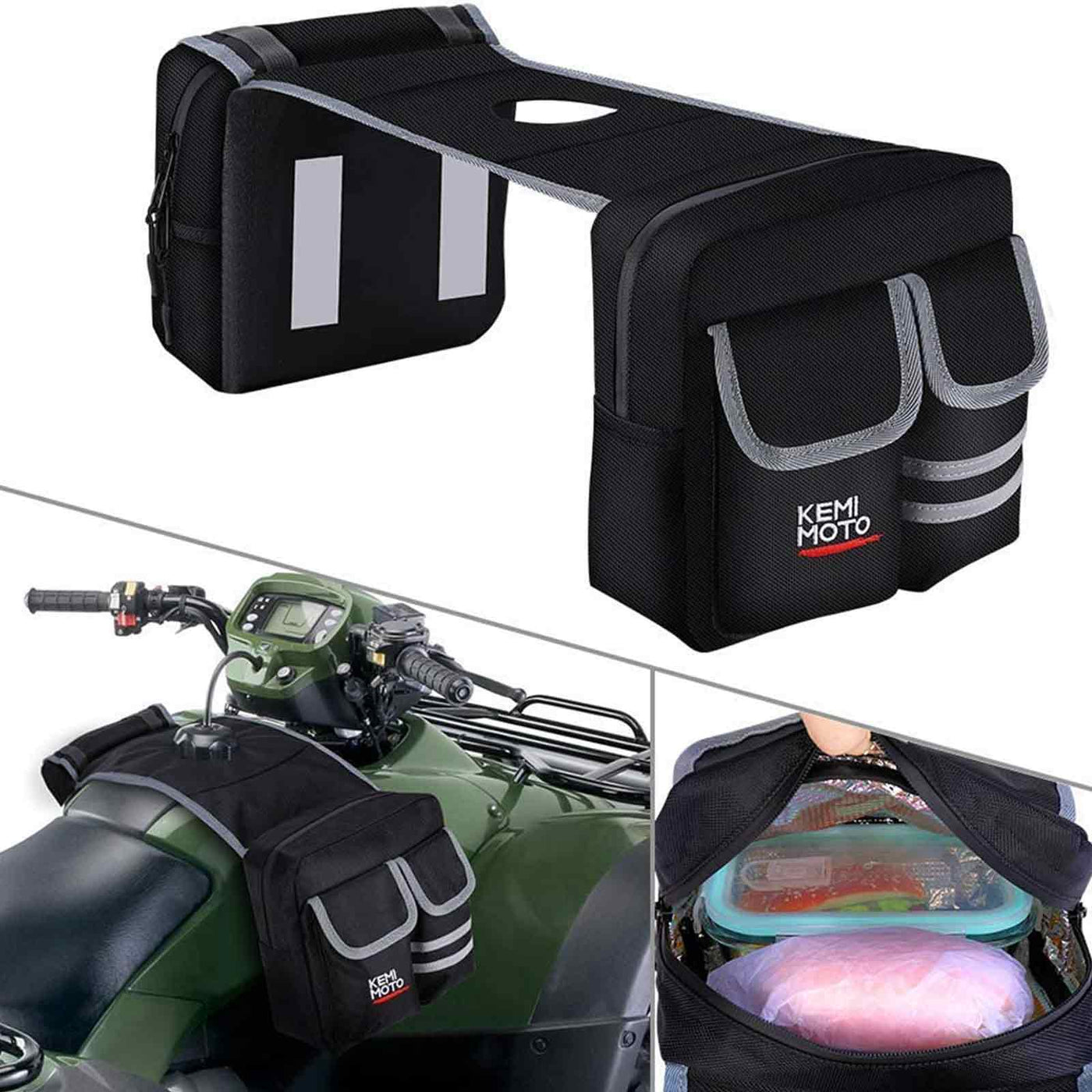 ATV Motorcycles Fuel Tank Bag Saddlebag