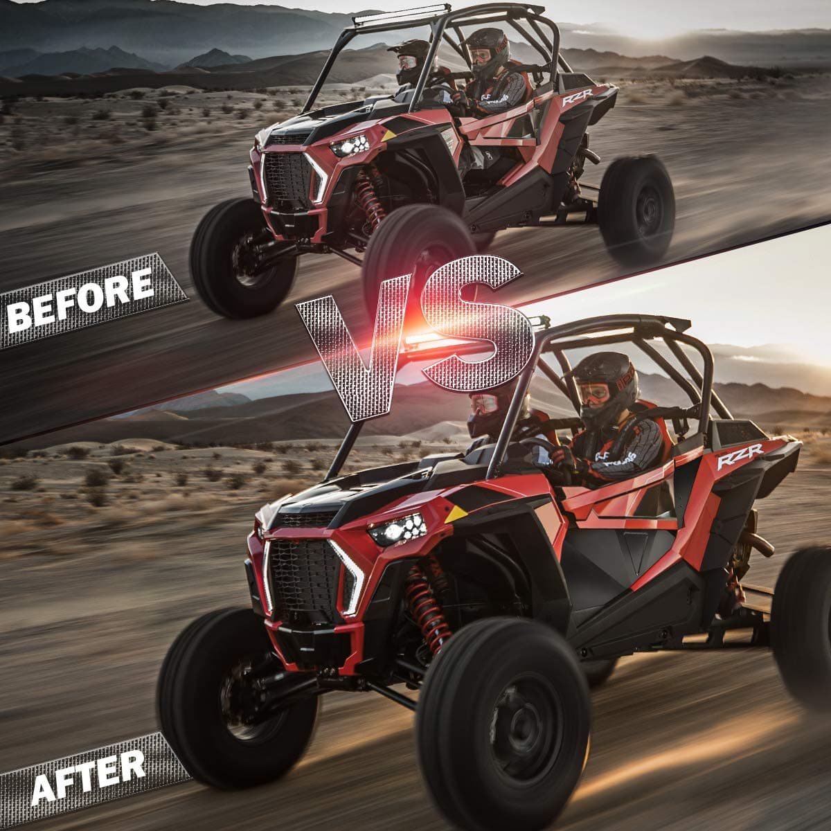 RZR Lower Door Panel Inserts Driver's and Passenger's Side 60