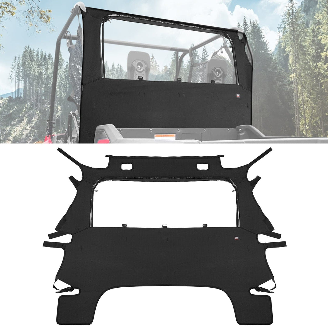 Pioneer Fabric Rear Panel with Open Window - KEMIMOTO