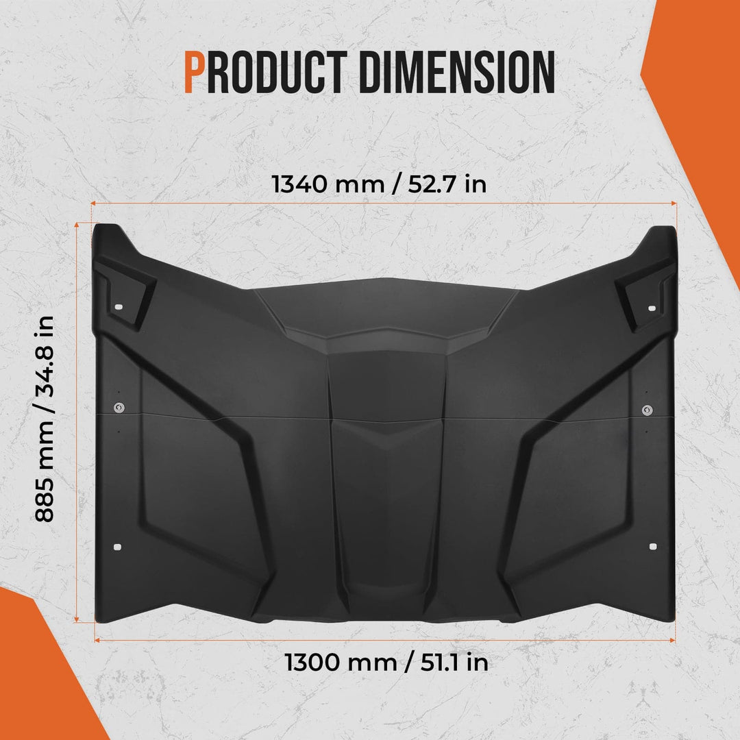 Can-Am Maverick X3 Separating Roof - KEMIMOTO