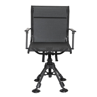 Hunting Fishing Chair 360° Adjustable Silent Swivel Folding