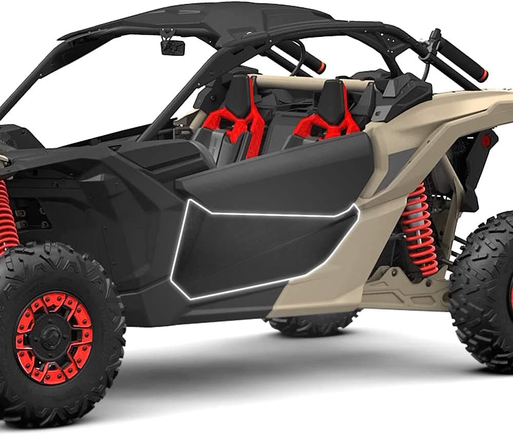 Can-Am Maverick X3 Front Lower Door Inserts - Kemimoto