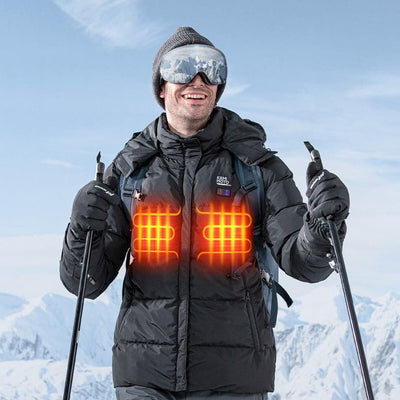 Heated Jacket Mens with Battery Pack - KEMIMOTO