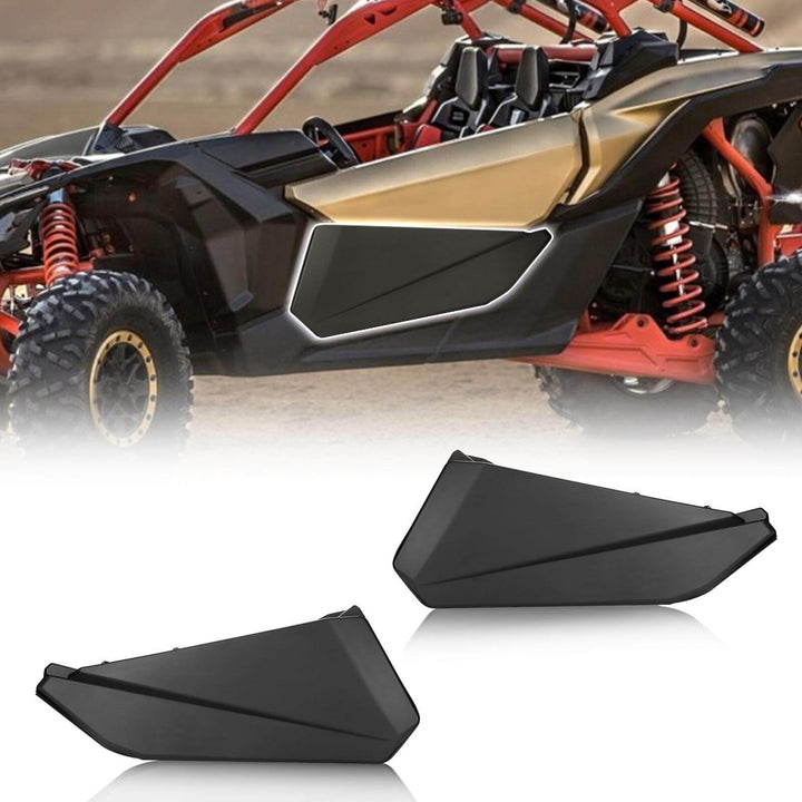 Can-Am Maverick X3 Front Lower Door Inserts & Heavy Duty Belts - KEMIMOTO