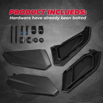 Can-Am Maverick X3 MAX Lower Doors Panels Kit & Door Handle - KEMIMOTO