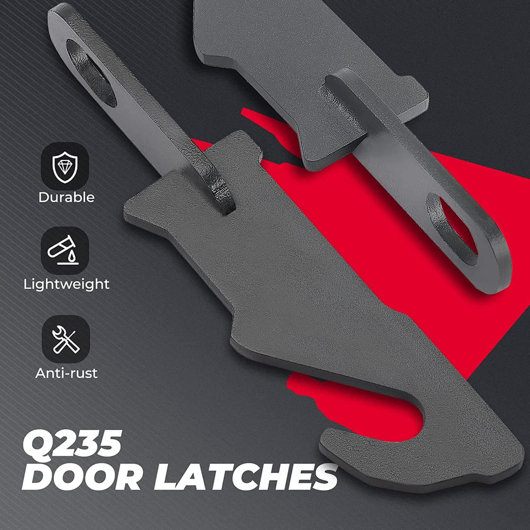 3.5" Door Latches Extender 1 Pair Anti-rust for Increasing Air Circulation For 2014-2022 RZR - KEMIMOTO