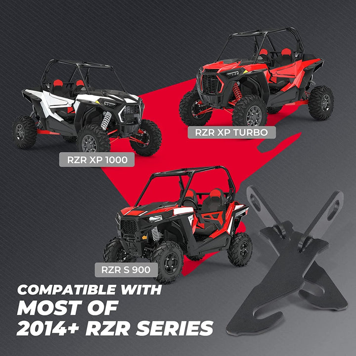 3.5" Door Latches Extender 1 Pair Anti-rust for Increasing Air Circulation For 2014-2022 RZR - KEMIMOTO