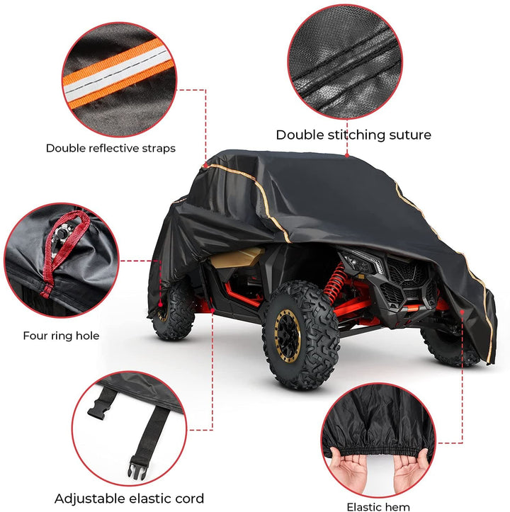 UTV X3 Cover For Can Am Maverick X3 XMR XRC MR R/X DS RS RC Turbo R 900 HO - Kemimoto