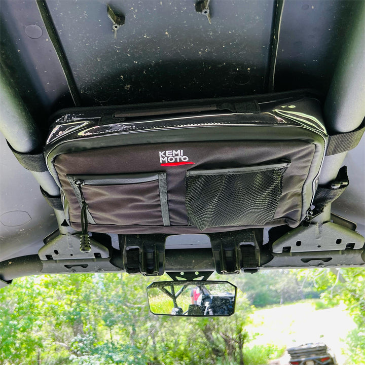 Overhead Roof Storage Bag Fit Can Am Maverick X3 Max RS DS Turbo R - Kemimoto