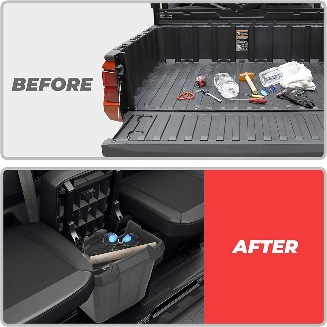 Defender Center Underseat Storage Bin Fit Can Am Defender/Defender Max OEM #715003446 - Kemimoto