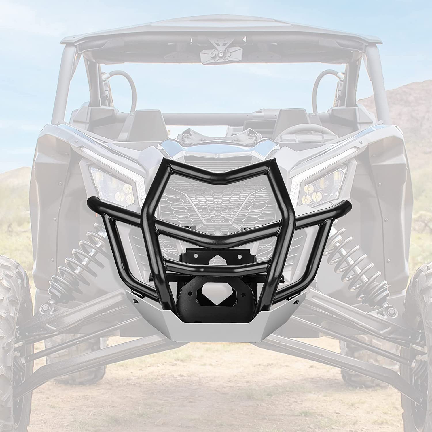 Front Bumpers & Side Mirrors For Can-Am Maverick X3 - Kemimoto