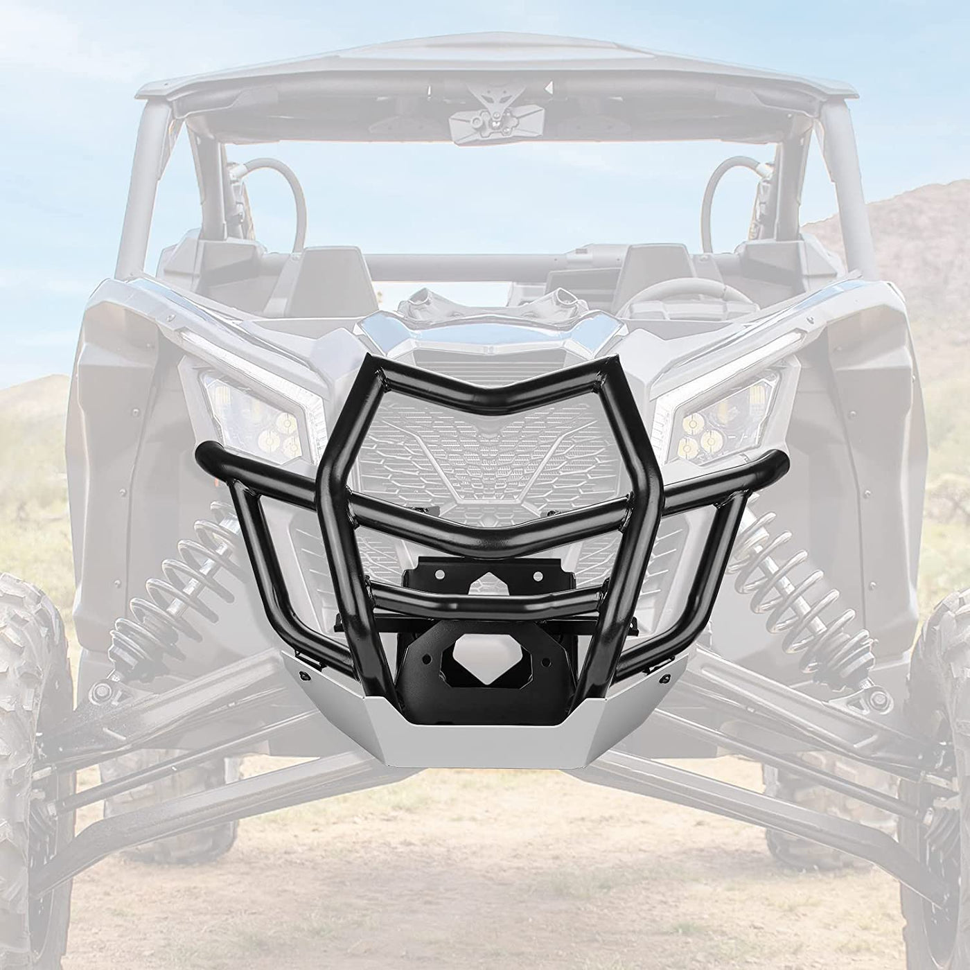 Front Bumpers & Side Mirrors For Can-Am Maverick X3 - Kemimoto