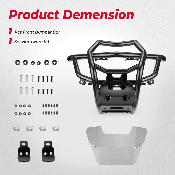 Can-Am Maverick X3 Front Bumper - Kemimoto