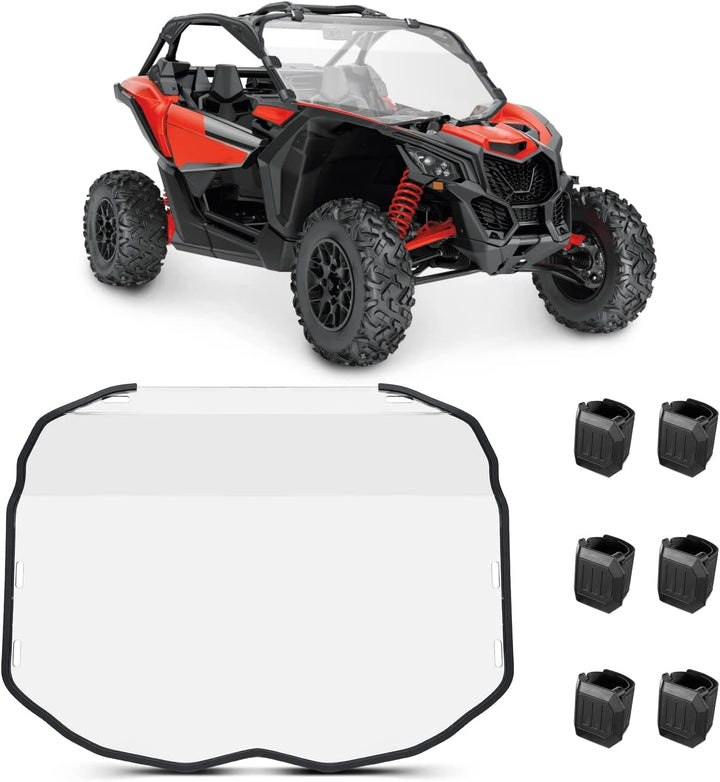 Can-Am Maverick X3 Full Windshield 2017-2023 - Kemimoto