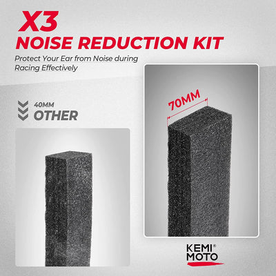 Noise Reduction Kit For Maverick X3 Max Turbo R XRC XRS - Kemimoto