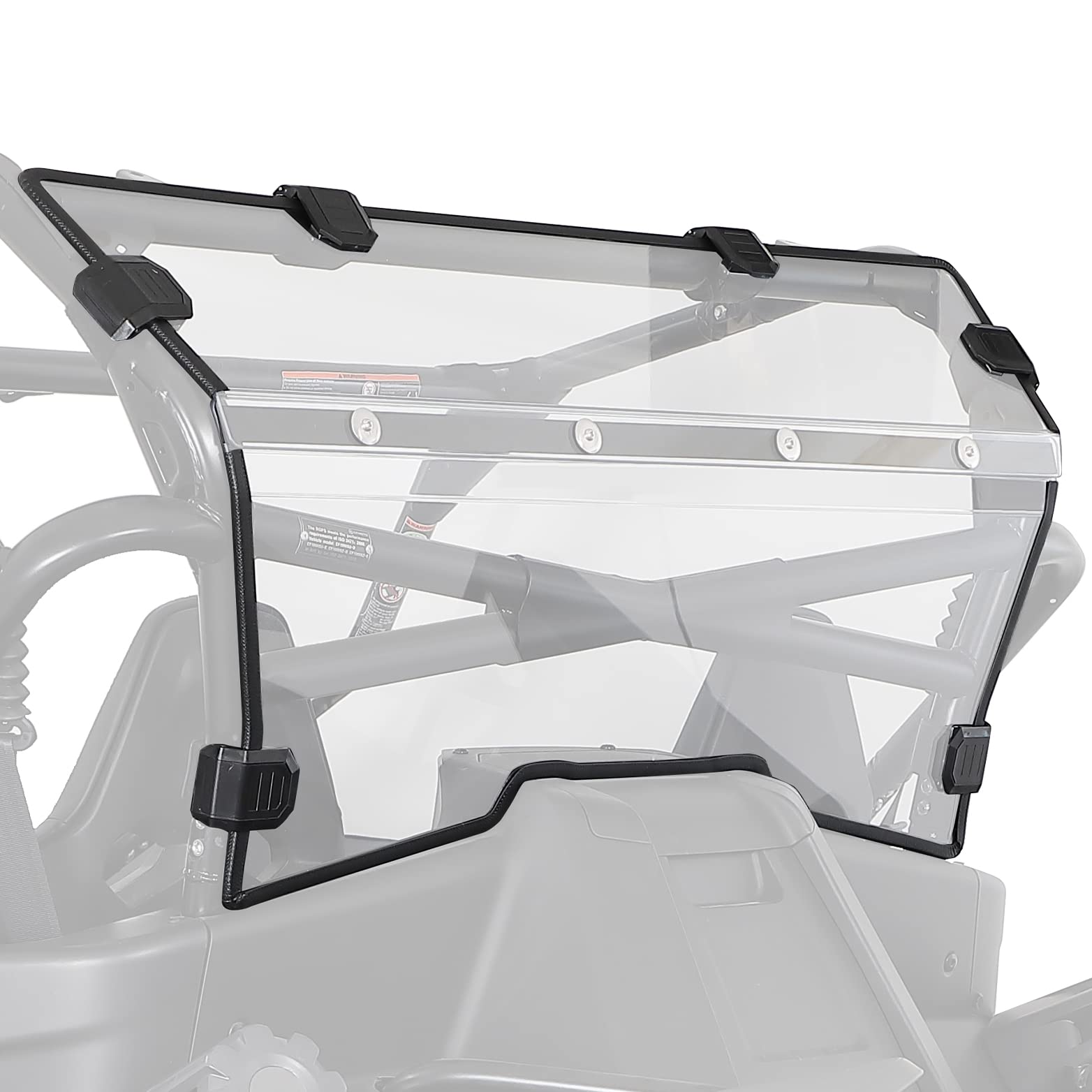 Rear Windshield Scratch Resistant For CFMOTO ZForce 950 - Kemimoto