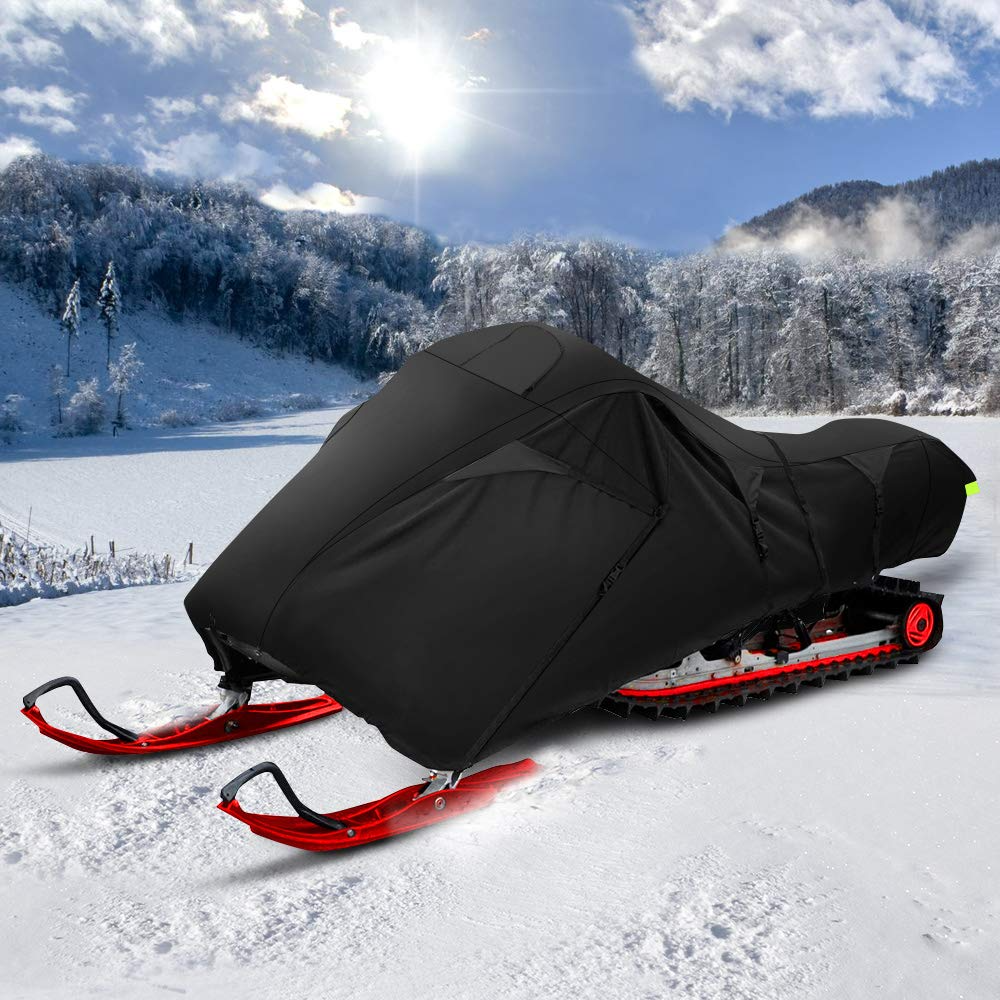 600D Heavy-Duty Snowmobile Cover Waterproof for Ski Doo Arctic Cat Polaris