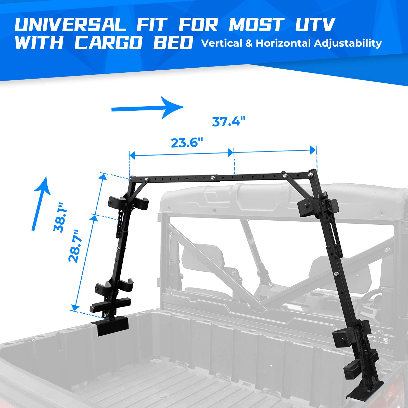 UTV Gun Rack Sporting Clays – CA Kemimoto