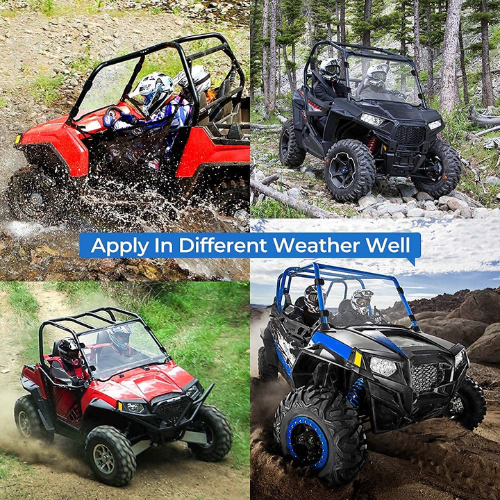 UTV Full Windshield Polaris RZR 800 / S 800/4 800, XP 900/4 900, RZR 570 - Kemimoto