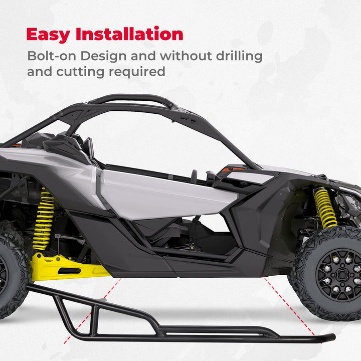 Fender Flares & Nerf Bars For Can-Am Maverick X3 - Kemimoto