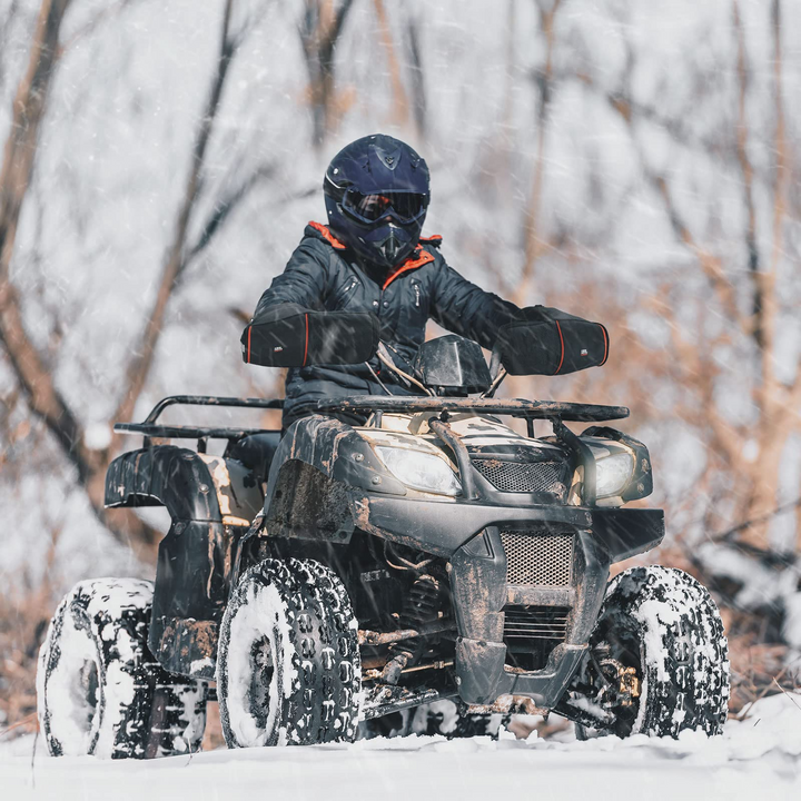 ATV Handlebar Heated Gloves for Polaris Sportsman Scrambler Outlander Bicycle