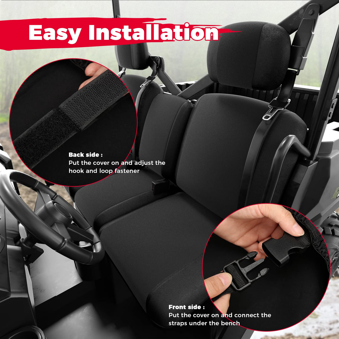 UTV Seat Cover Fit Can Am Defender - Kemimoto