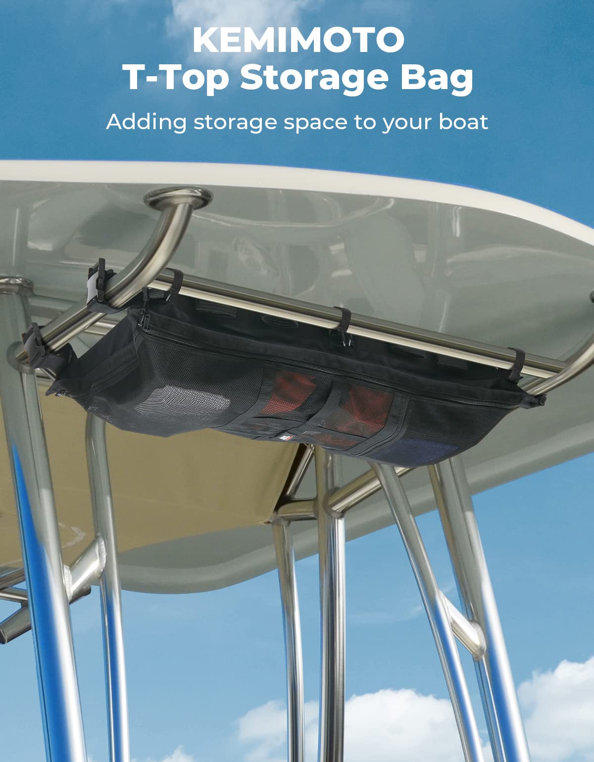 T-Top Storage Bag For Boats