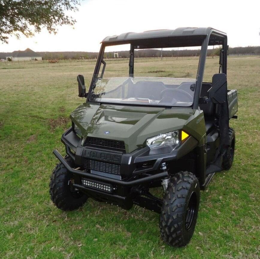 Polaris Ranger & Can-Am X3 Side View Mirrors with Lock and Ride Cab System/Heavy Duty Large Size - KEMIMOTO