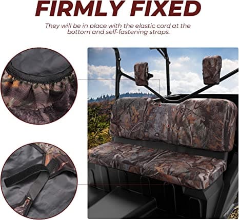 UTV Front Seat Cover Fits For 2016-2021 Pioneer 1000 3P, Pioneer 1000 5P - Kemimoto